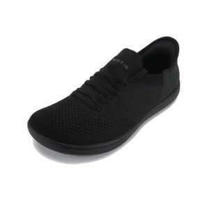 WHITIN Hands Free Slip-On Wide Zero Drop Barefoot Sneakers Black size 9.5 (EU41)